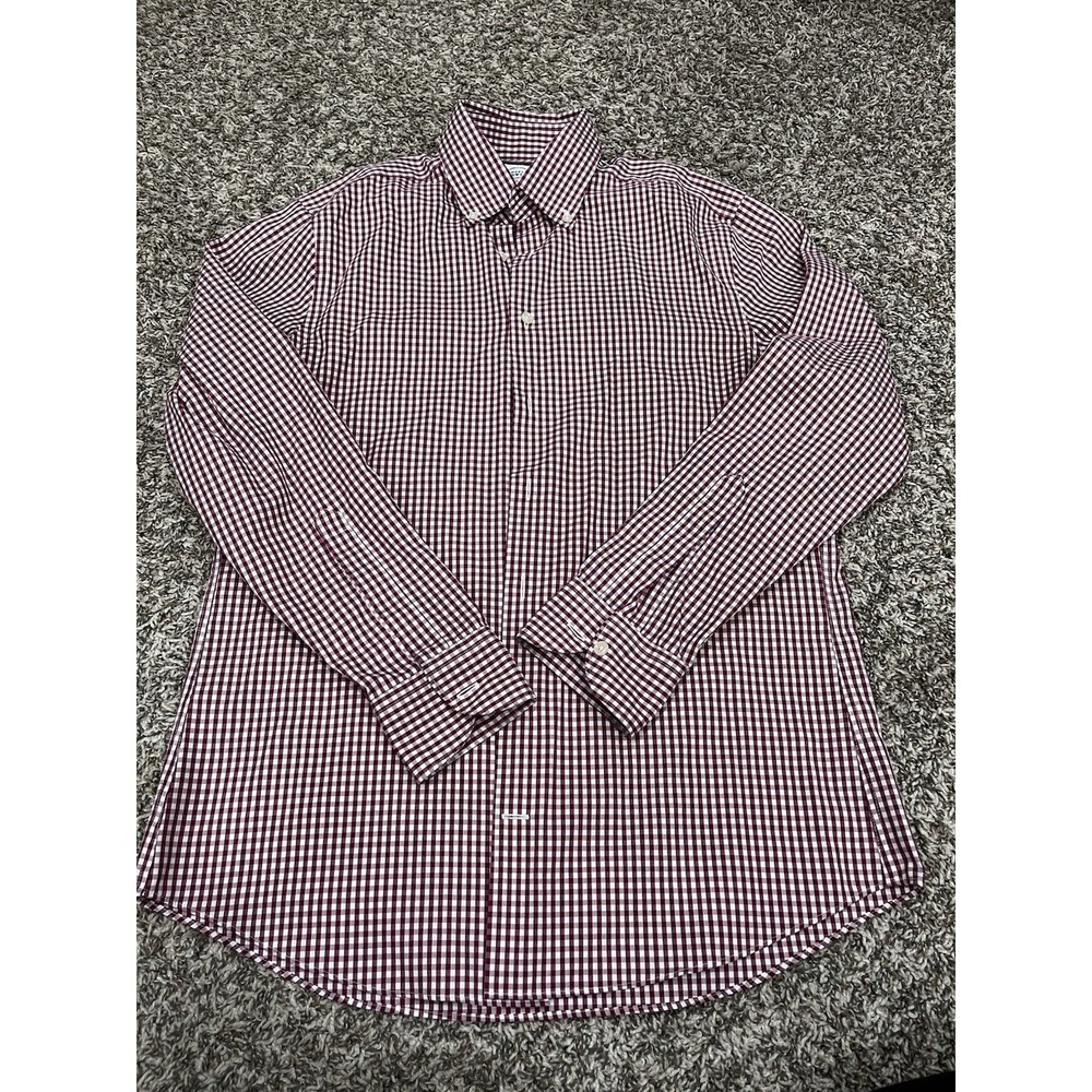 Men's Charles Tyrwhitt Slim Fit Non iron Checkered Button up (2080)